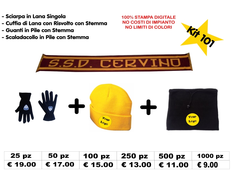 AS Roma Kit del Tifoso Ufficiale
